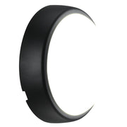 Luceco Ext Residential - Exterior residential bulkhead round 450lumens with white or black bezel