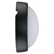 Luceco Ext Residential - Exterior residential bulkhead round 450lumens with white or black bezel