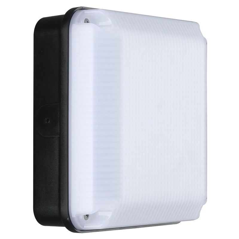 Luceco Mosi bulkhead square black 735 lumens and fixed output driver - Pack of 1