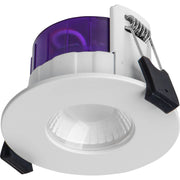 Luceco Ftype Ultra Fire Rated Downlight 4W/6W 690lm Power Change & CCT Change 3000K / 4000K Dim2Warm Dimmable IP65 White - Flat - Pack of 1