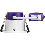 Luceco Ftype Ultra Fire Rated Downlight 4W/6W 690lm Power Change & CCT Change 3000K / 4000K Dim2Warm IP20 White - Adjustable