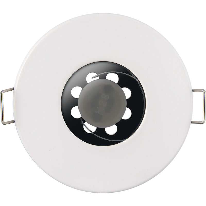 Luceco GU10 Fire Rated Downlights - Ip Rated Fire Rated GU10 Downlight White Supplied Less Lamp