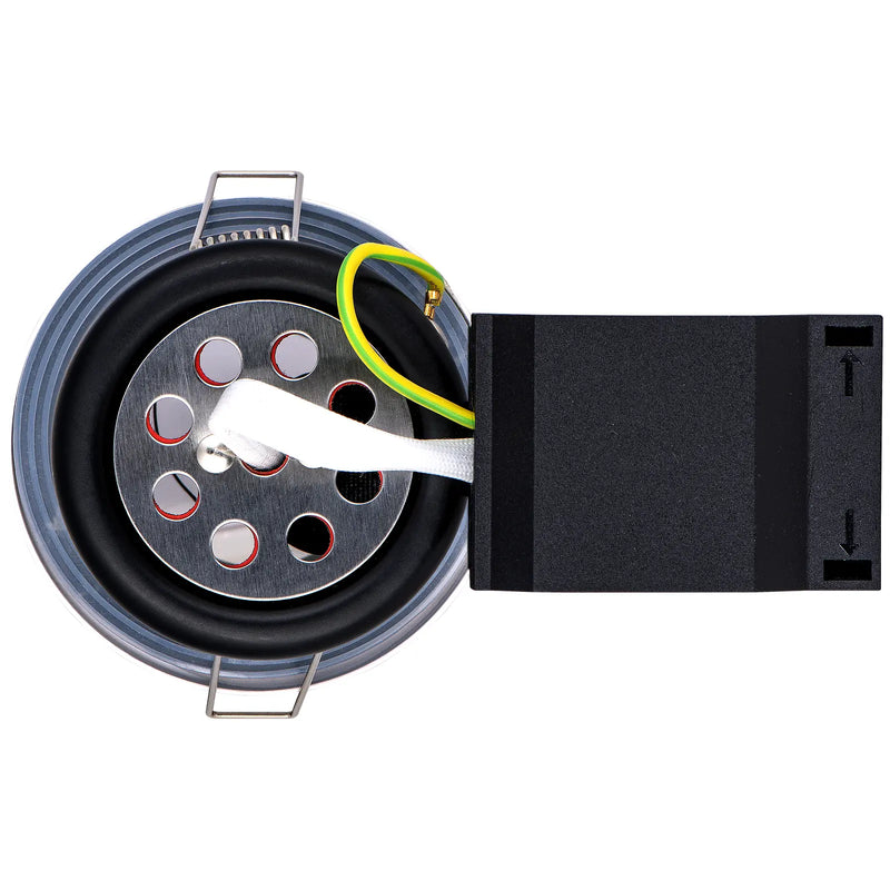 Luceco GU10 Fire Rated Downlights - Ip Rated Fire Rated GU10 Downlight White Supplied Less Lamp