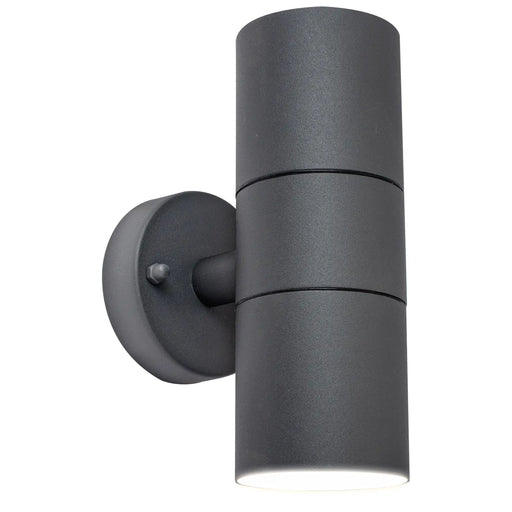 Luceco Azurar Wall Light - Exterior decorative up / down wall light GU10 finished in slate grey