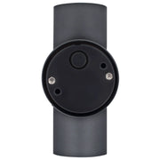Luceco Azurar Wall Light - Exterior decorative up / down wall light GU10 finished in slate grey