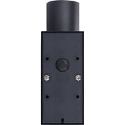 Luceco Azurar Wall Light - Exterior decorative up / down wall light GU10 with PIR finished in black