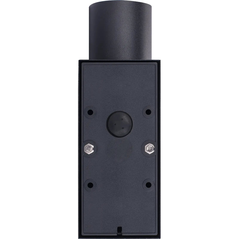 Luceco Azurar Wall Light - Exterior decorative up / down wall light GU10 with PIR finished in black