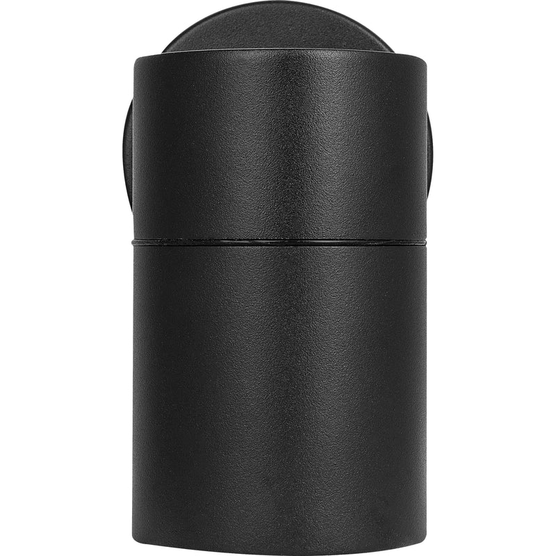 Luceco Azurar Wall Light - Exterior decorative down wall light GU10 finished in black
