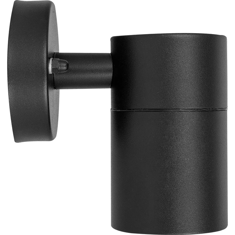 Luceco Azurar Wall Light - Exterior decorative down wall light GU10 finished in black