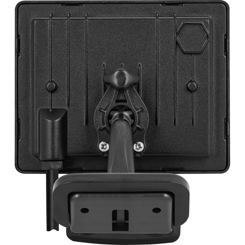 Luceco Essence Floodlight with ball joint 20W black 4000K colour temp with PIR - Pack of 1