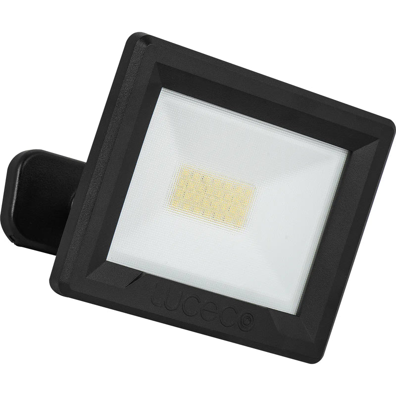 Luceco Essence Floodlight with ball joint 20W black 4000k colour temp - Pack of 1