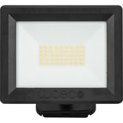 Luceco Essence Floodlight with ball joint 30W black 4000K colour temp