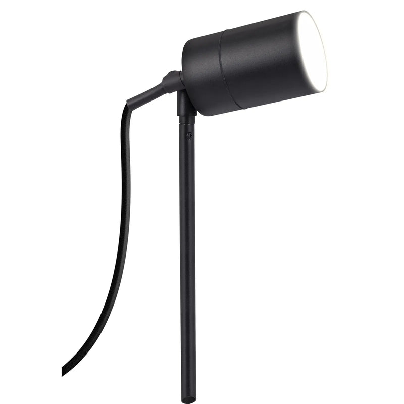 Luceco GU10 Spike - Exterior decorative garden spike GU10 finished in Black