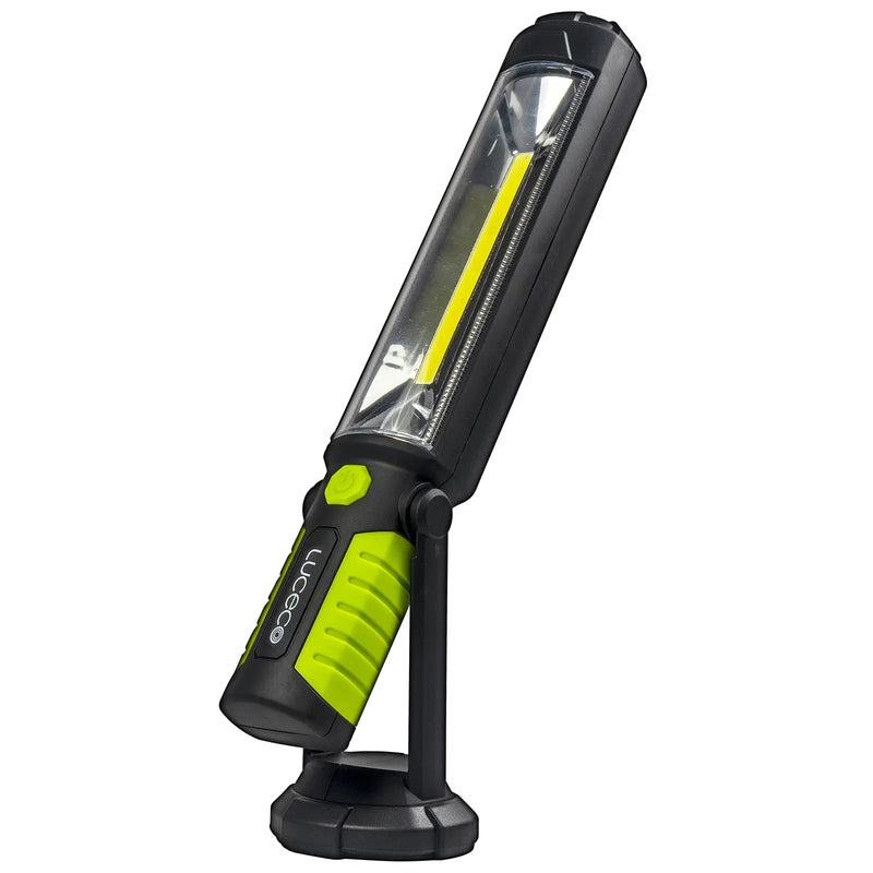 Luceco Mini Tilt - tilting inspection torch with powerbank 5v 5w 450lm 6500k - USB charged