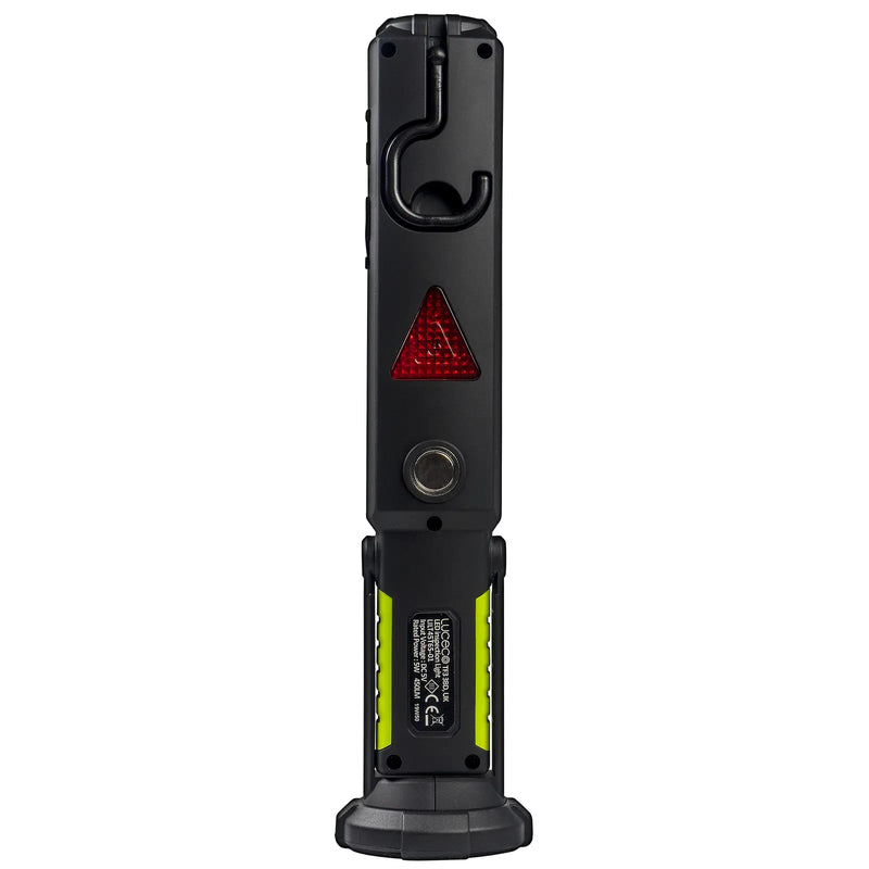 Luceco Mini Tilt - tilting inspection torch with powerbank 5v 5w 450lm 6500k - USB charged
