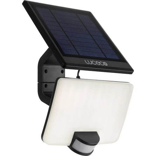 Luceco Solar Floodlights - Solar floodlight with detachable solar panel 1500 lumens