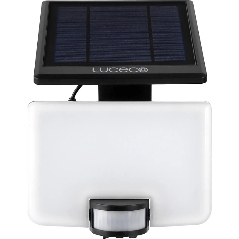 Luceco Solar Floodlights - Solar floodlight with detachable solar panel 1500 lumens