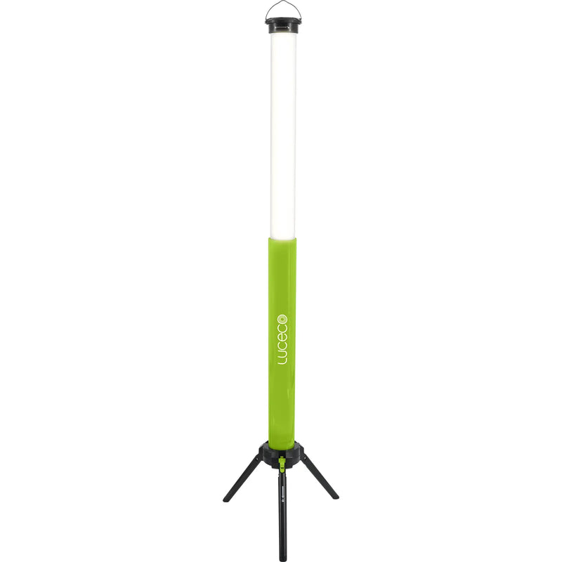 Luceco Tube Work Light - telescope 360-degree open area tripod inspection worklight 1500lm 6500k - USB rechargeable