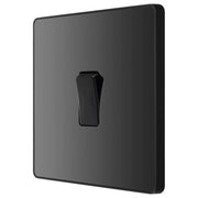 BG Electrical Evolve Black Chrome - Single, 2 way switch