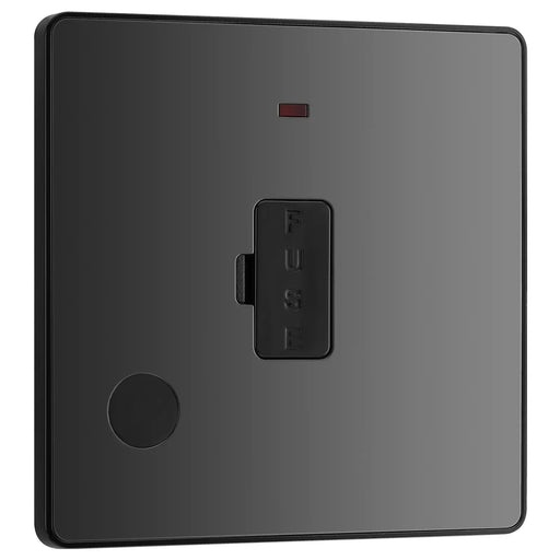BG Electrical Evolve Black Chrome - Unswitched and fused