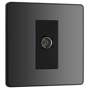 BG Electrical Evolve Black Chrome - Single, co-axial