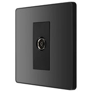 BG Electrical Evolve Black Chrome - Single, co-axial