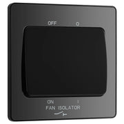 BG Electrical Evolve Black Chrome - Fan isolator