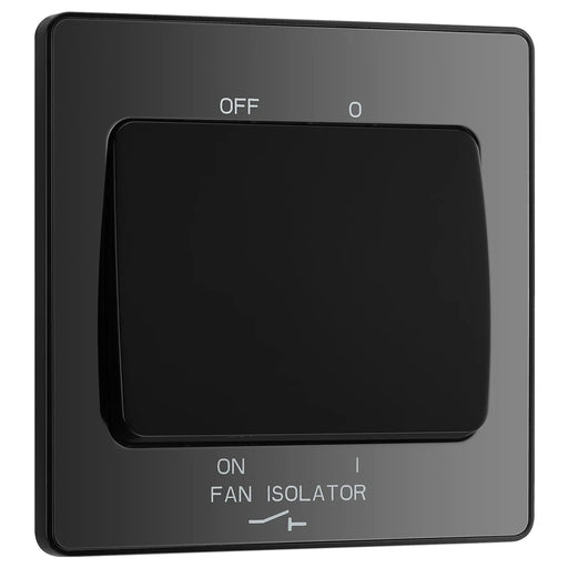 BG Electrical Evolve Black Chrome - Fan isolator