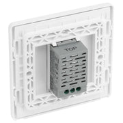 BG Electrical Evolve Brushed Steel - Single, 2 way touch, 200W, master