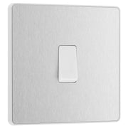 BG Electrical Evolve Brushed Steel - Intermediate switch