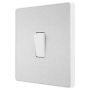 BG Electrical Evolve Brushed Steel - Intermediate switch