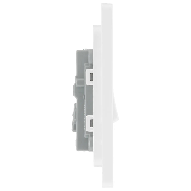 BG Electrical Evolve Brushed Steel - Intermediate switch