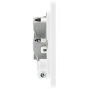BG Electrical Evolve Brushed Steel - Unswitched and fused