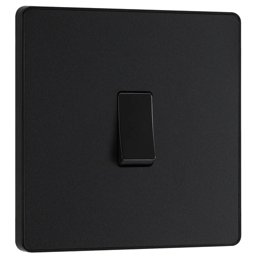 BG Electrical Evolve Matt Black - Single, 2 way switch