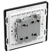 BG Electrical Evolve Matt Black - Double, 2 way switch