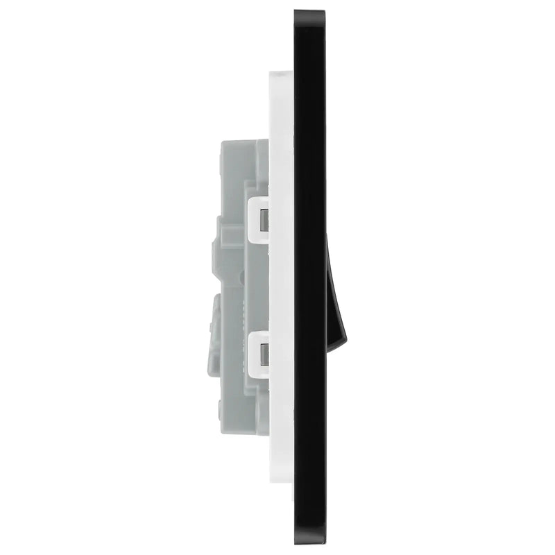 BG Electrical Evolve Matt Black - Intermediate switch