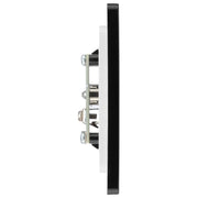 BG Electrical Evolve Matt Black - Single, co-axial