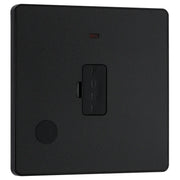 BG Electrical Evolve Matt Black - Unswitched and fused