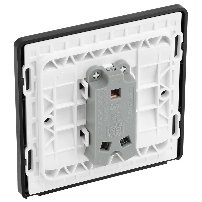 BG Electrical Evolve Matt Blue - Single, 2 way switch