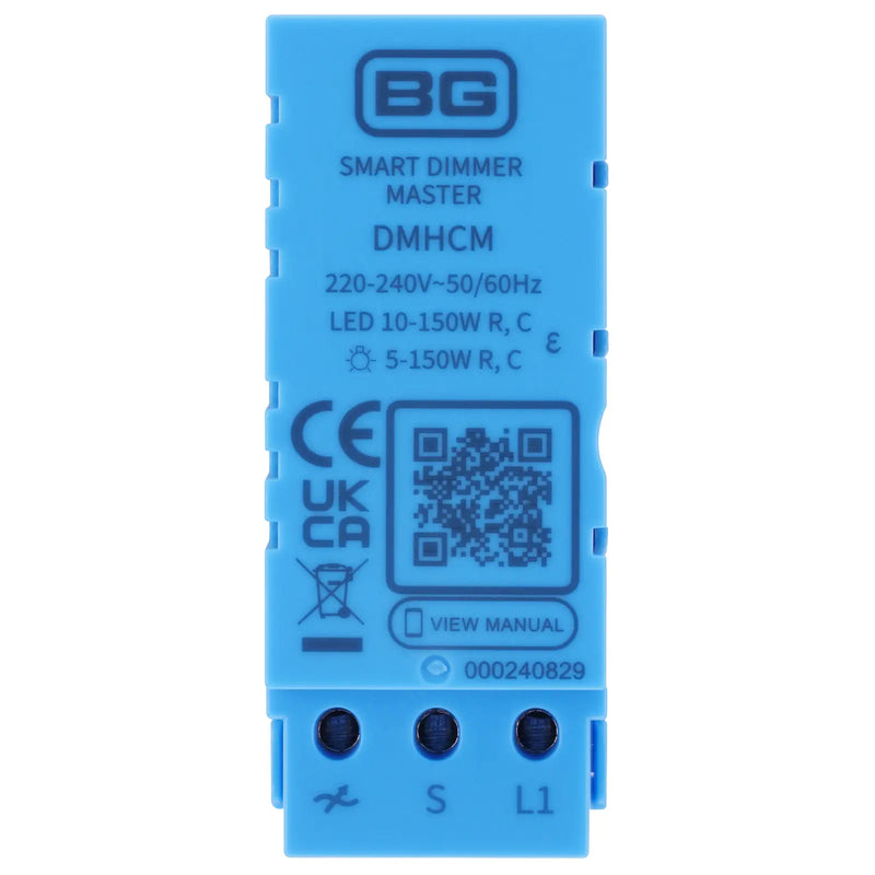 BG Electrical Smart Power - Smart Dimmer Module, 2 Way, Master
