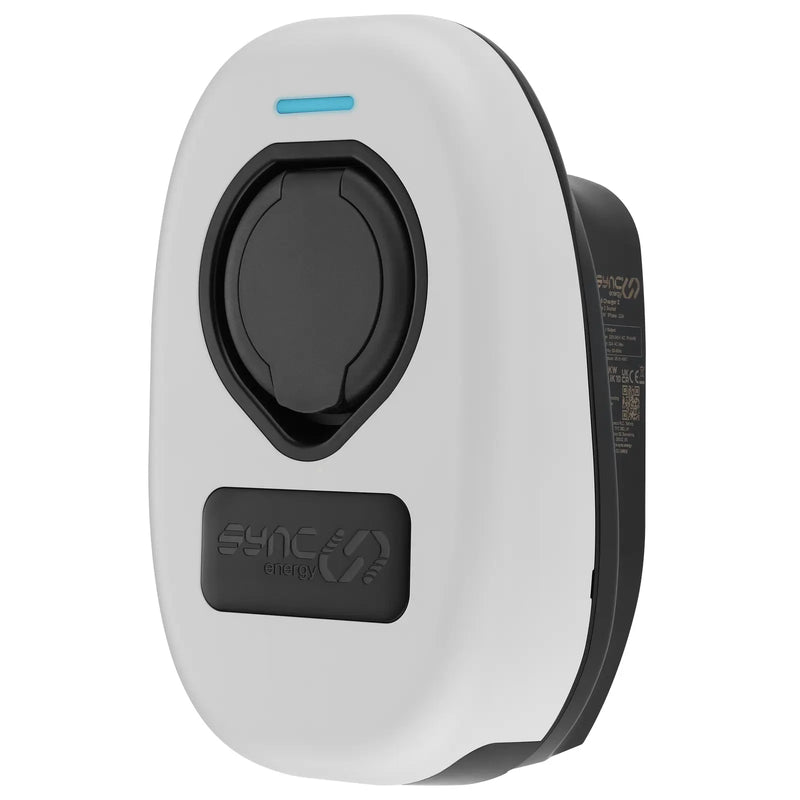 Sync Energy Accessories - Faceplate for Wall Charger 2 - UV Resistant Polyacarbonate cover in Traffic White finish