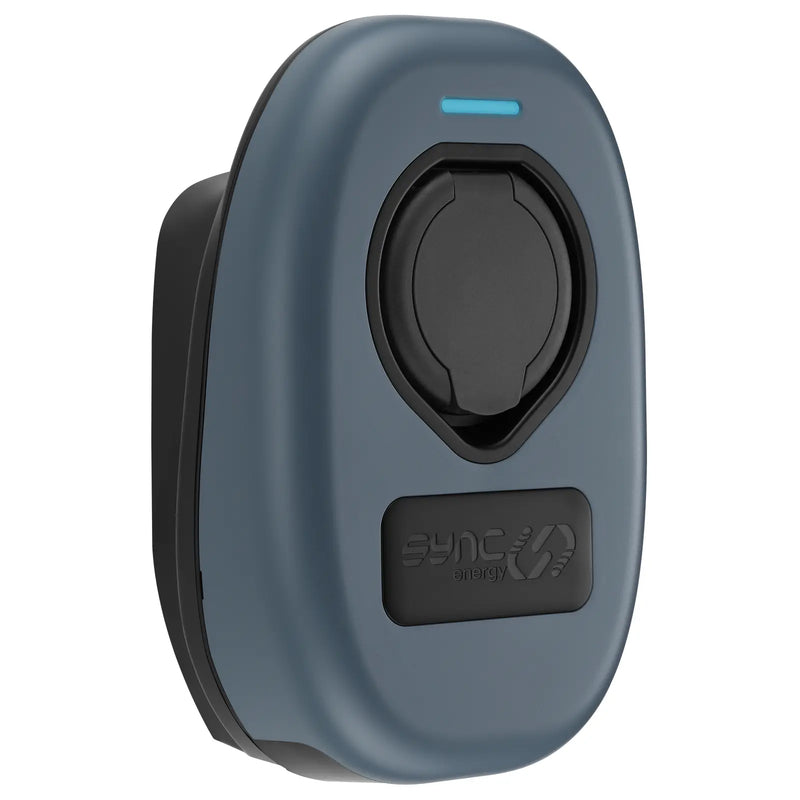 Sync Energy Accessories - Faceplate for Wall Charger 2 - UV Resistant Polycarbonate cover in Blue Grey finish