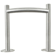 Sync Energy Accessories - Crash Barrier for EV Charge Points H-Style Stainless Steel