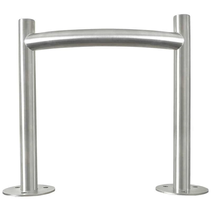 Sync Energy Accessories - Crash Barrier for EV Charge Points H-Style Stainless Steel
