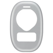 Sync Energy Accessories - Faceplate for Wall Charger 2 - Die Cast Metal cover with a Metallic Silver finish
