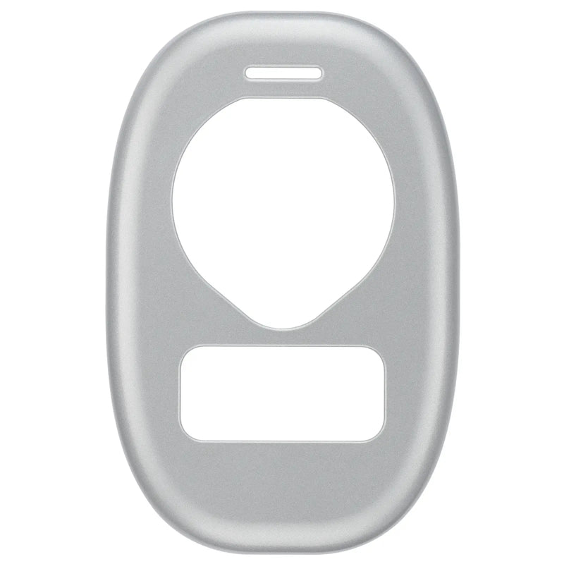 Sync Energy Accessories - Faceplate for Wall Charger 2 - Die Cast Metal cover with a Metallic Silver finish