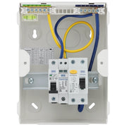 Sync Energy EV Circuit Protection - 5 Module EV Consumer Unit 40A with RCD, SPD, MCB, IP20 - White