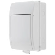Sync Energy EV Circuit Protection - 5 Module EV Consumer Unit 100A with Main Switch, RCBO, SPD, IP65 - White