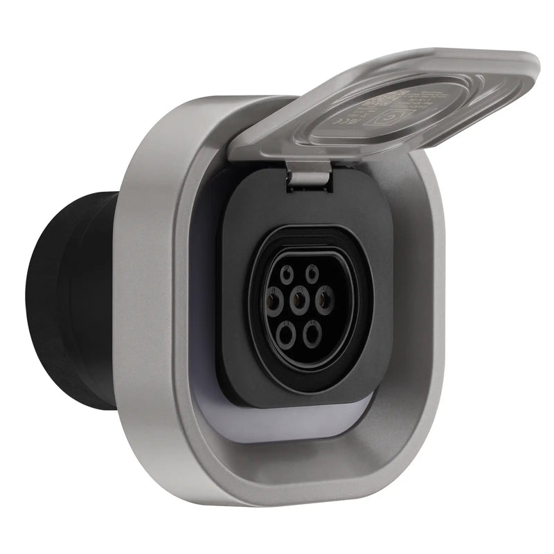Sync Energy Link EV - Link Recessed EV Charger with Metal Control Box, 7.4kW - Wi-Fi, LAN, 4G