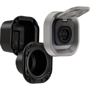 Sync Energy Link EV - Link Charger Surface and Recessed 7.4kw Silver With Plastic Control Box and WI-FI